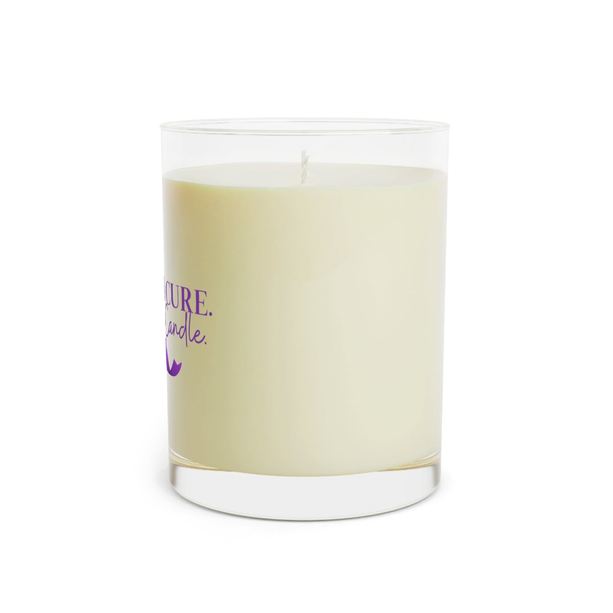 Epilepsy Awareness Soy Candle – Not a Cure, Just a Candle