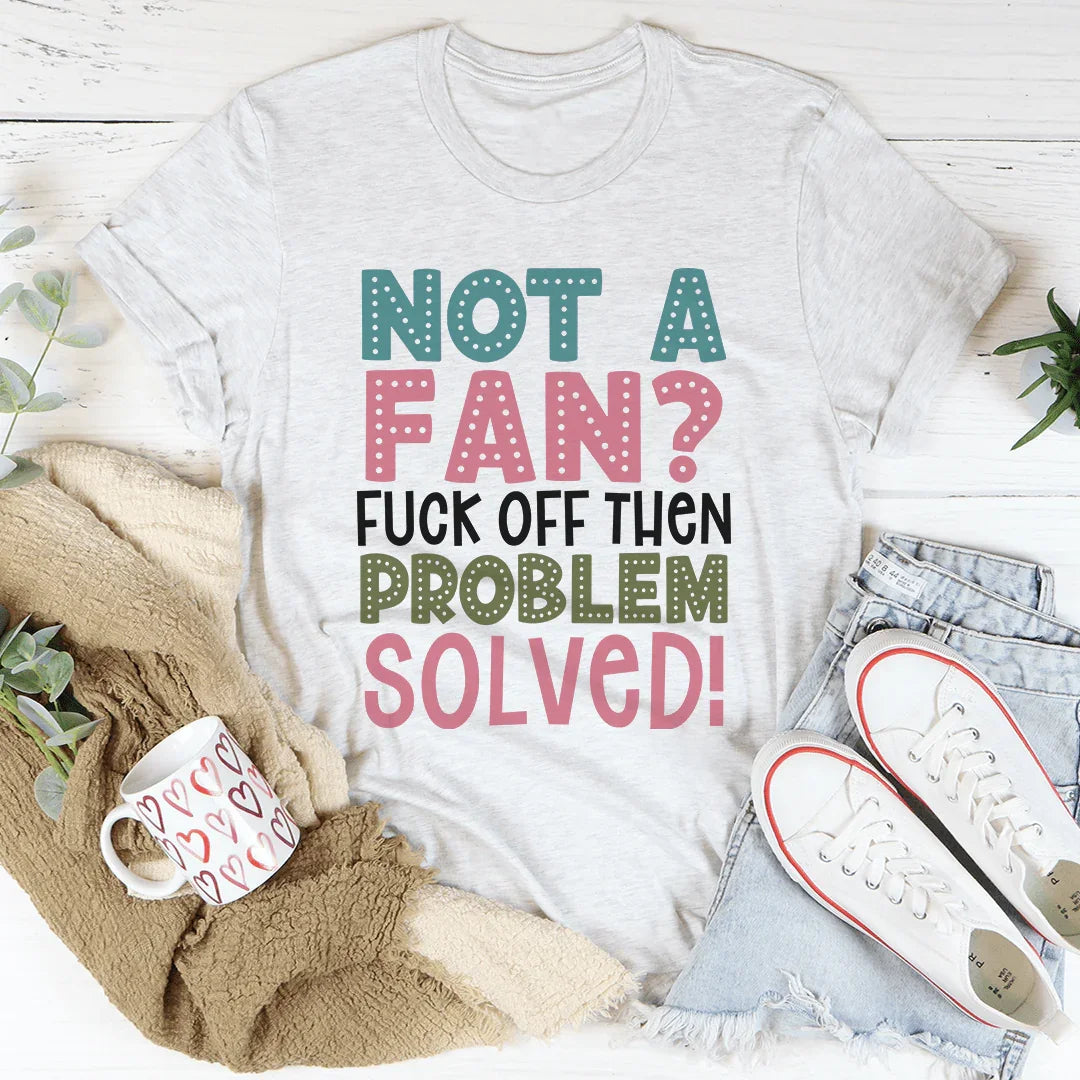 No soy fanático de la camiseta