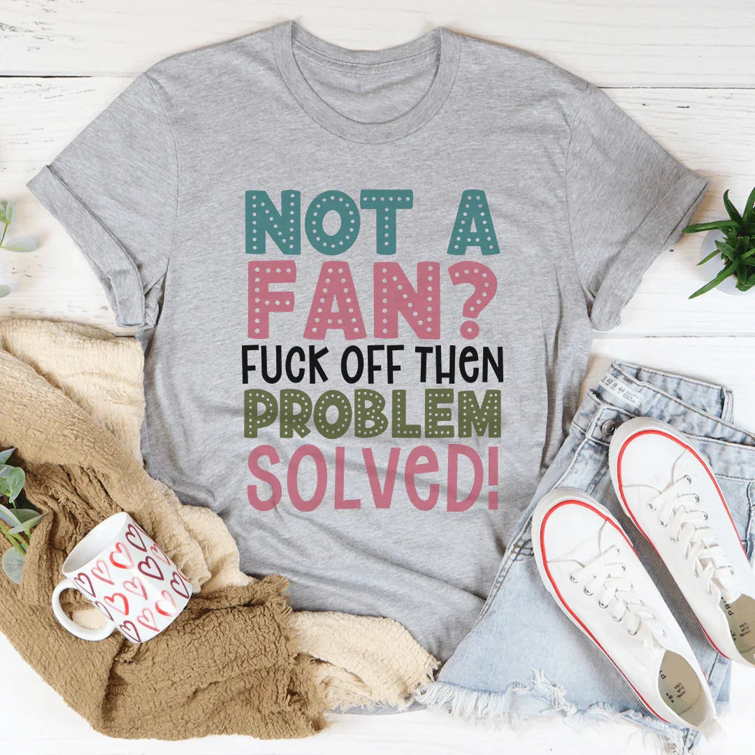 No soy fanático de la camiseta