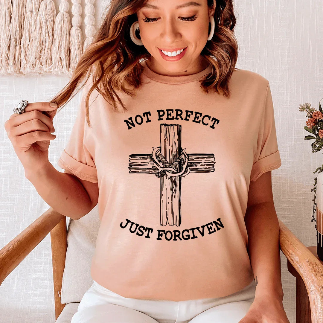 Not Perfect Just Forgiven Tee - Korvel