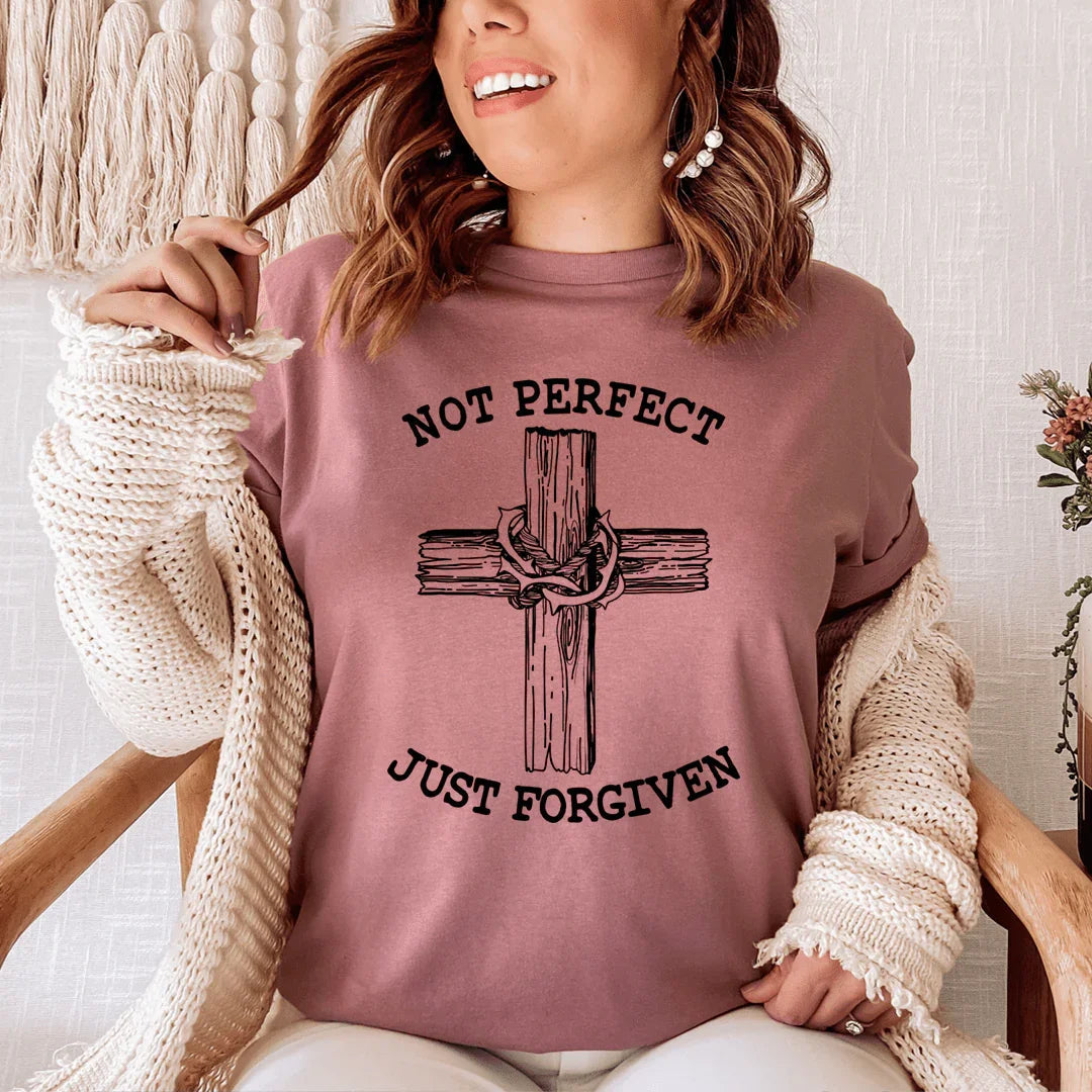 Not Perfect Just Forgiven Tee - Korvel