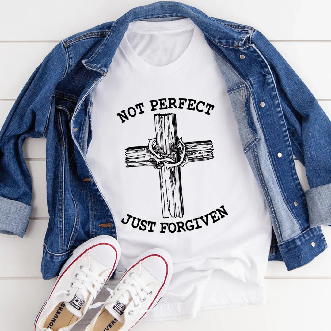 Not Perfect Just Forgiven Tee - Korvel
