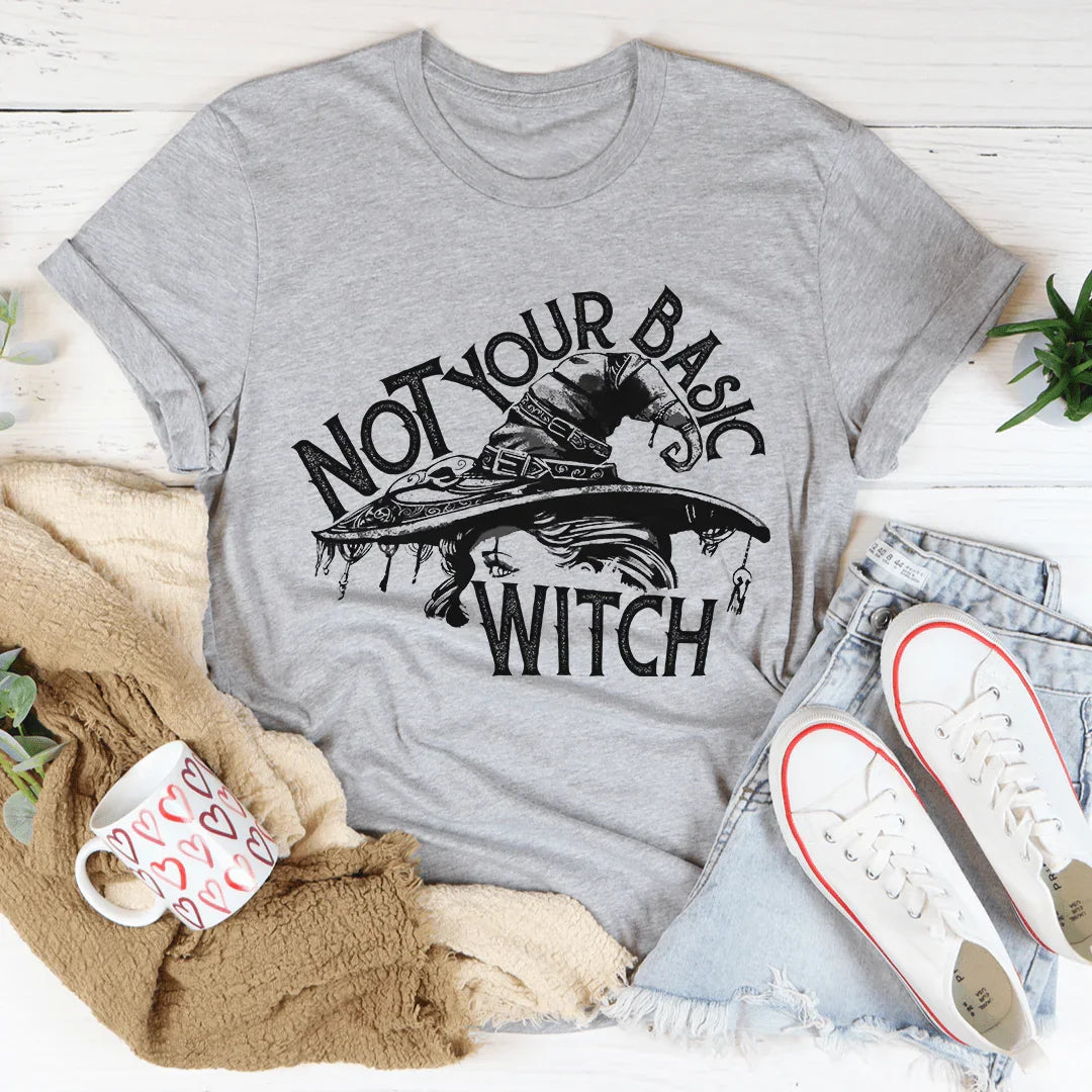 Not Your Basic Witch Tee - Korvel
