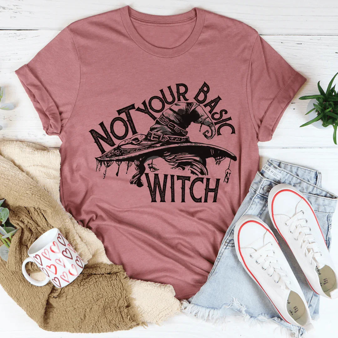 Not Your Basic Witch Tee - Korvel