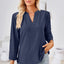 Notched Roll-Tab Sleeve T-Shirt - Korvel