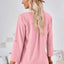 Notched Roll-Tab Sleeve T-Shirt - Korvel
