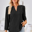 Notched Roll-Tab Sleeve T-Shirt - Korvel