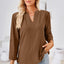 Notched Roll-Tab Sleeve T-Shirt - Korvel