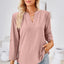 Notched Roll-Tab Sleeve T-Shirt - Korvel