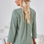 Notched Roll-Tab Sleeve T-Shirt - Korvel