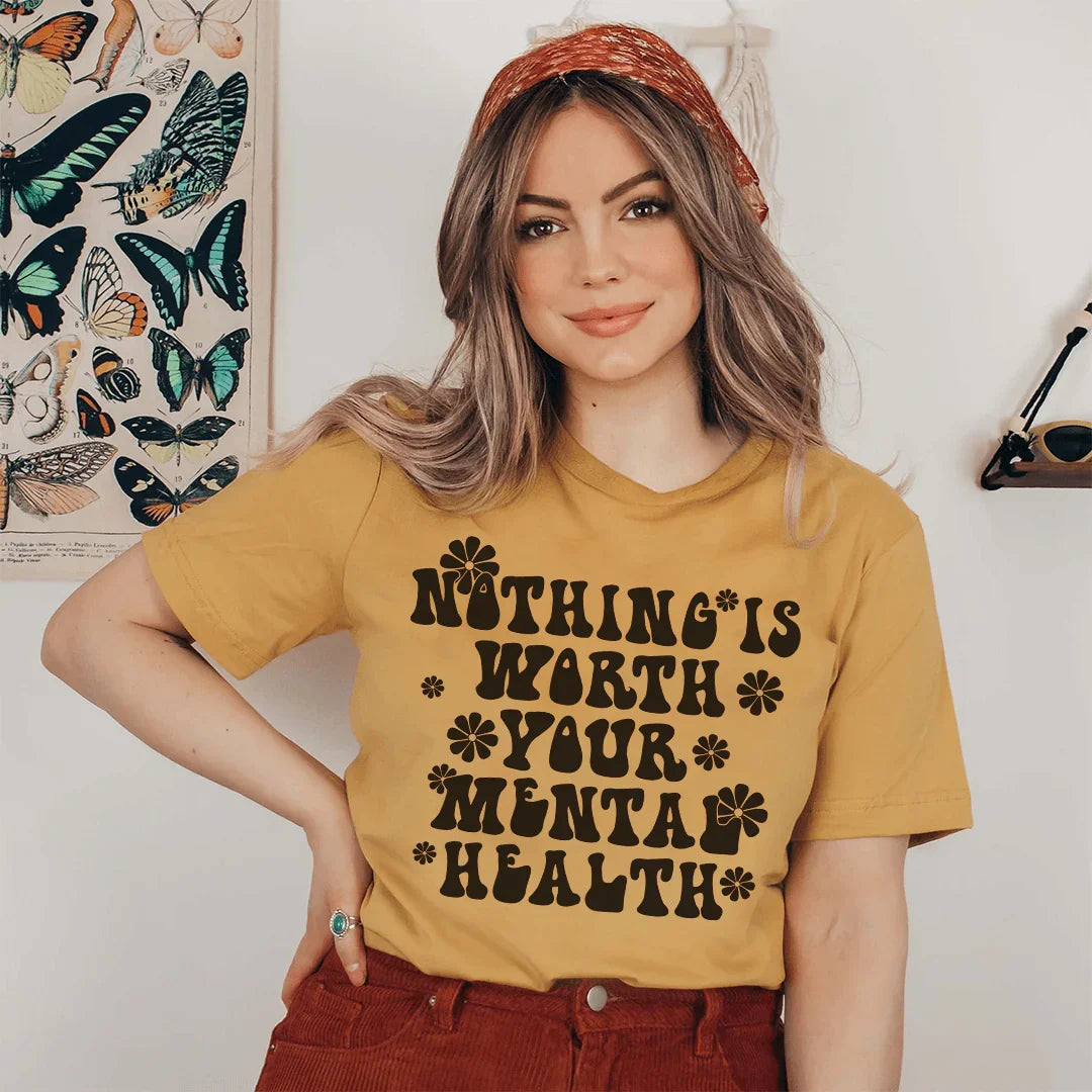 Nada vale tu salud mental Tee