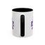 Mug de sensibilisation Nothing to Seize At - Design Ruban Violet