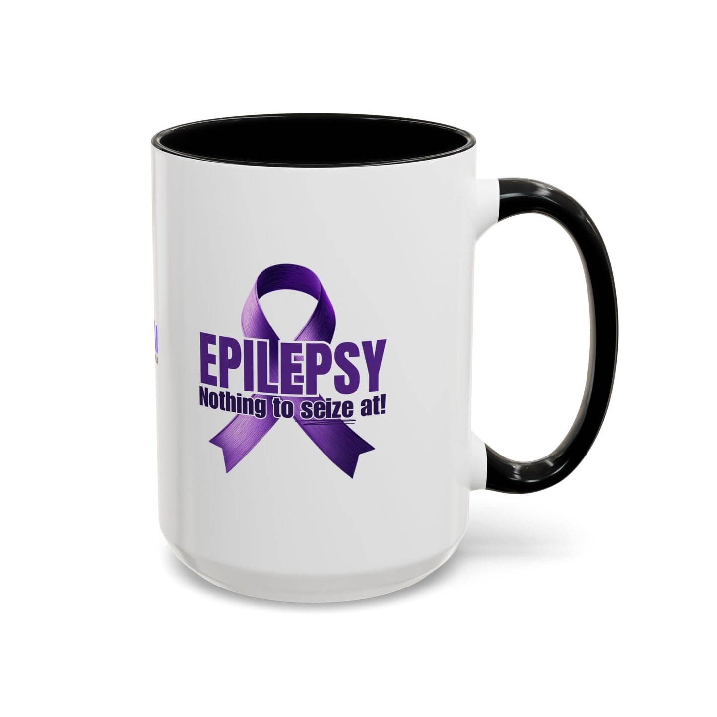 Mug de sensibilisation Nothing to Seize At - Design Ruban Violet