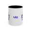 Mug de sensibilisation Nothing to Seize At - Design Ruban Violet