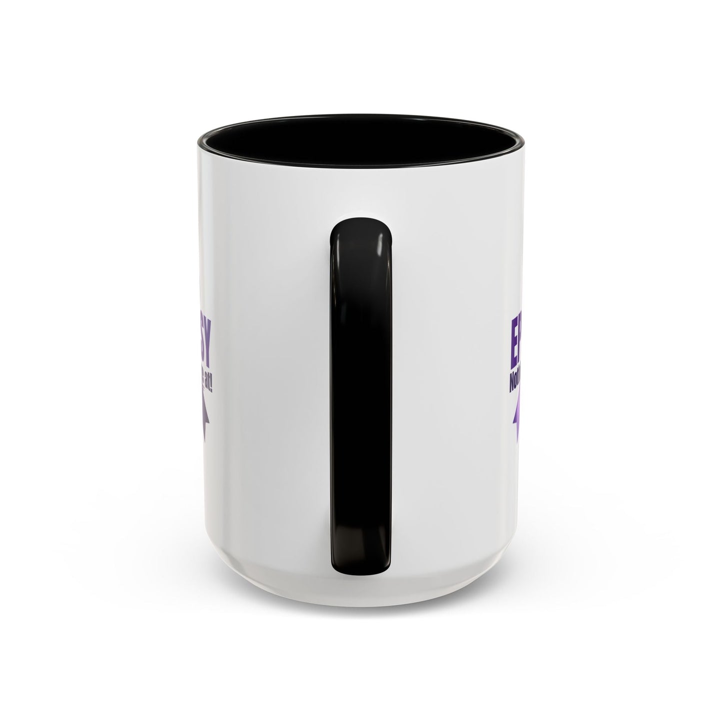 Mug de sensibilisation Nothing to Seize At - Design Ruban Violet