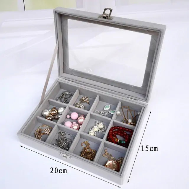 Organizador de Joyería de Terciopelo