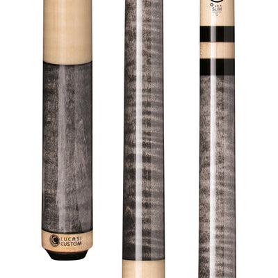 Smoke Grey Birdeye Custom Lucasi Cue - Korvel