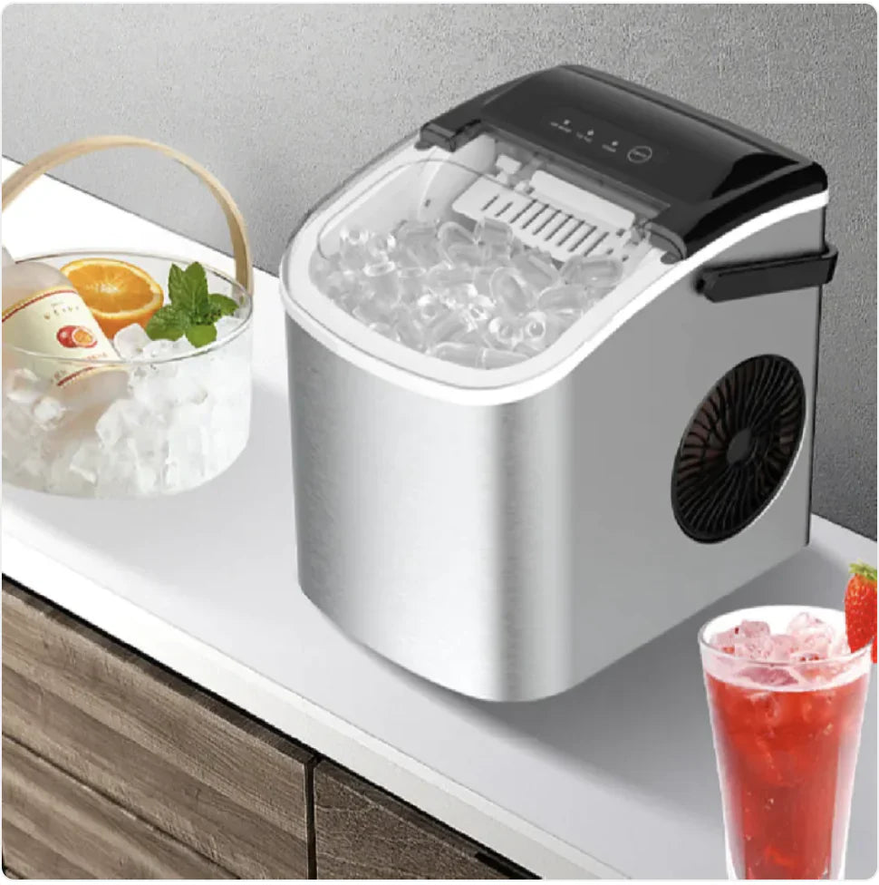 Compact Home Ice Maker for Effortless Entertaining