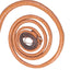 Expertly Crafted Tan Leather Bull Whip with Convenient Belt Holder – Available in 4ft to 16ft - Korvel