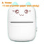 Imprimante photo Bluetooth mini portable