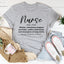 Camiseta Proveedor de Apoyo Emocional Enfermera Sanadora