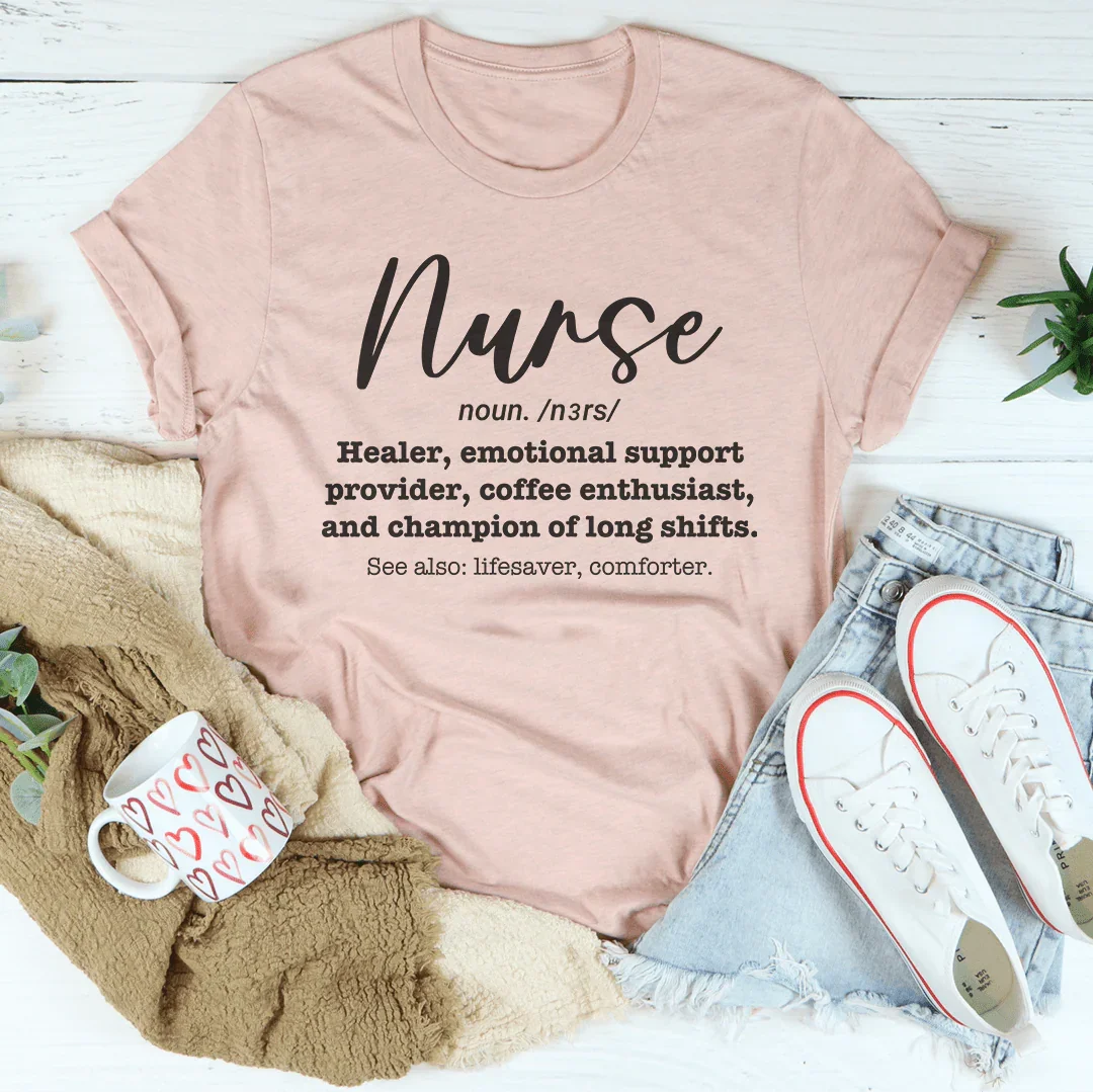 Camiseta Proveedor de Apoyo Emocional Enfermera Sanadora
