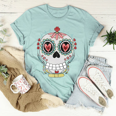 Nurse Sugar Skull Tee - Korvel