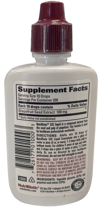 Premium Grapefruit Seed Extract Liquid Concentrate - Korvel