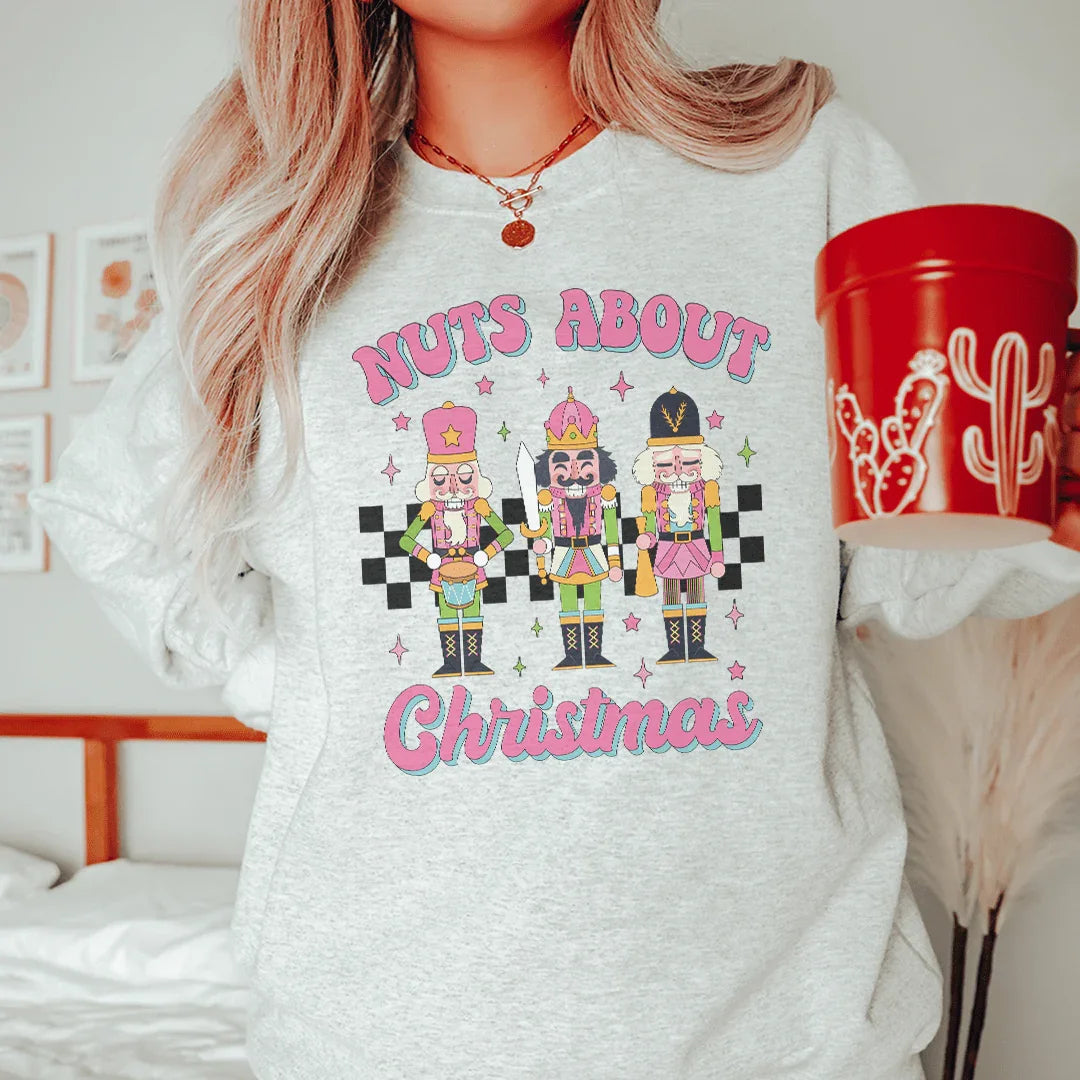 Sweatshirt Nuts About Christmas