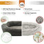 Grand Lit pour Chien Gris Foncé pour un Confort Ultime