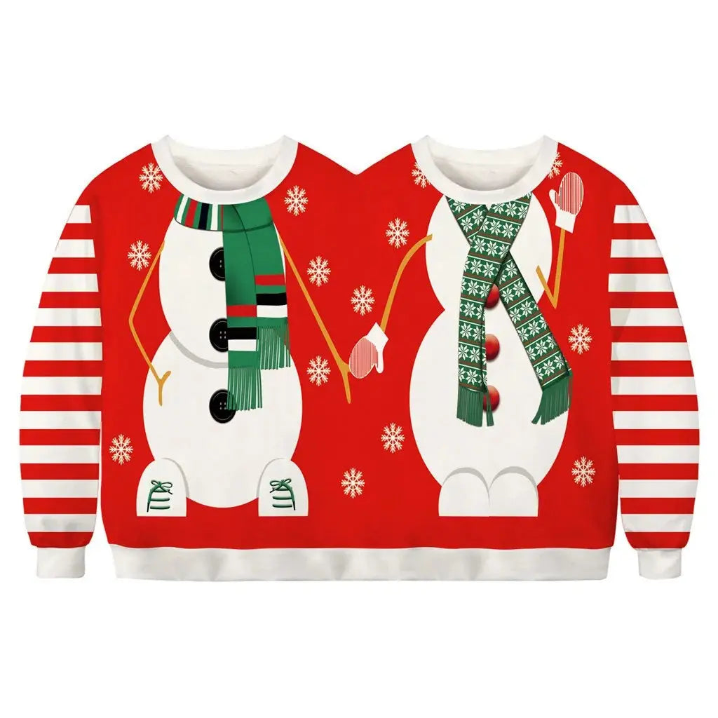 Couples Christmas Siamese Sweater