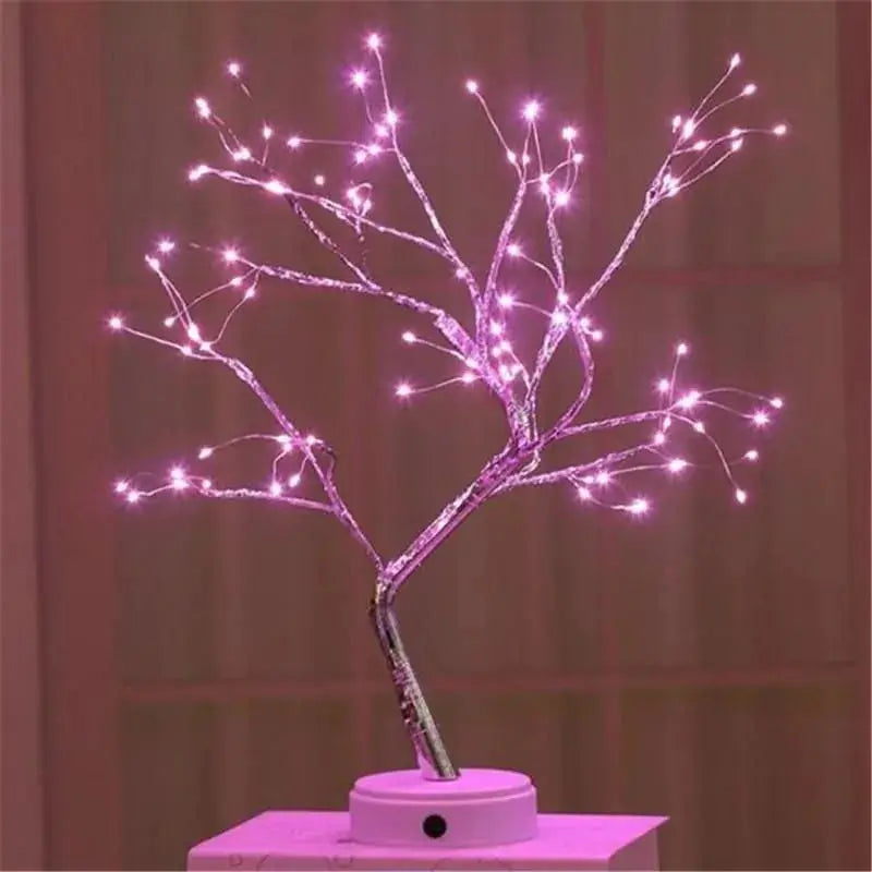 Arbre de Noël en Fil de Cuivre - Décor de Fête Élégant