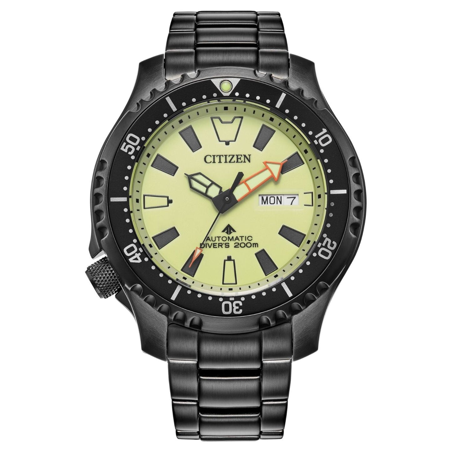 Montre Citizen Promaster pour homme avec cadran jaune
