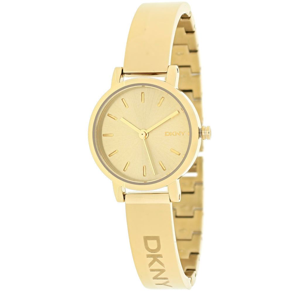 DKNY Women's Soho Watch - Elegant Gold Tone Design
