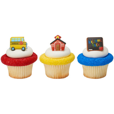 Back to School Icon Rings for Celebratory Treats