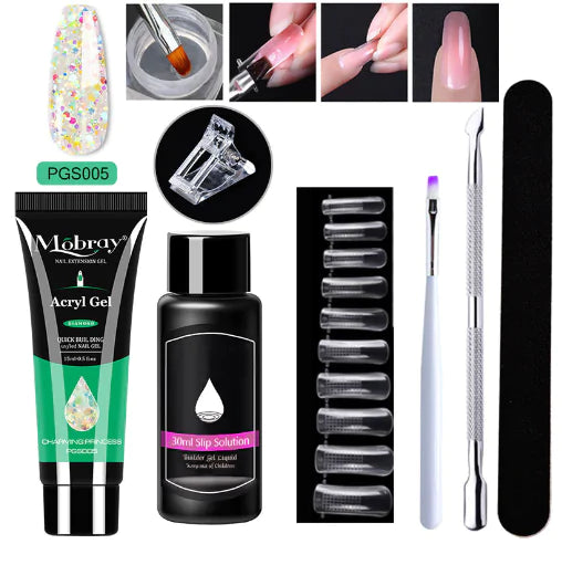 Premium Poly Nail Gel Set for Stunning Nail Art