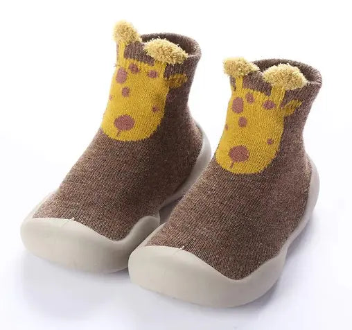 Chaussures pour bébés à semelle souple antidérapante pour les premiers pas