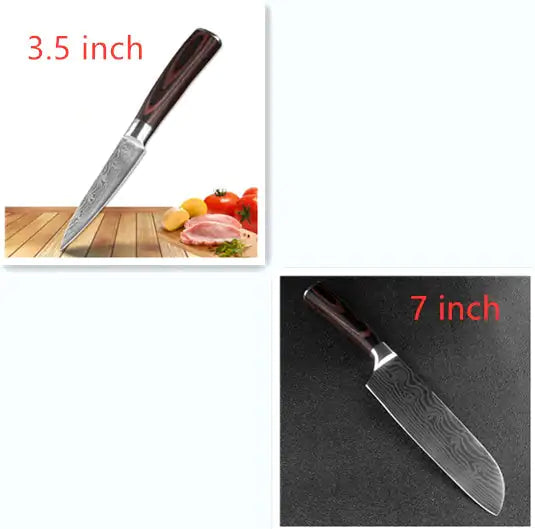 Juego de cuchillos de cocina Carpenter's Special de 6 piezas