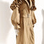 Manteau Trench à Volants