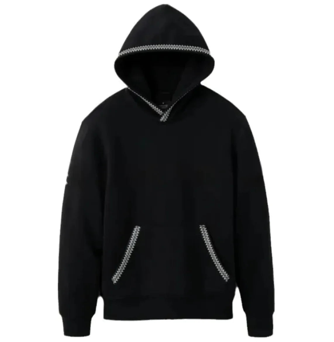 Sudadera con capucha de felpa en tonos tierra