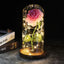 Enchanted Glass Rose Decoration for Home Decor