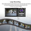 Premium Dual Lens HD 1080P Dash Cam for Comprehensive Coverage
