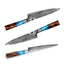 Couteau de Chef en Acier Damas Premium