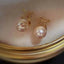 18K Golden Pearl Elegance Studs