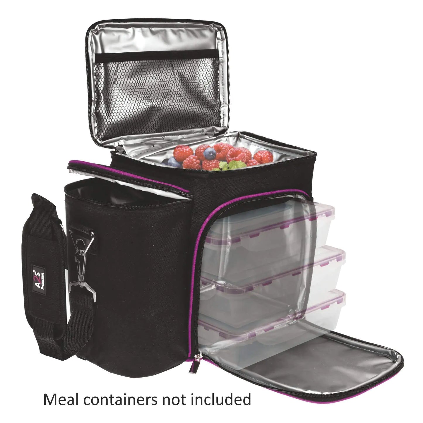 Caja de Almuerzo Aislada Premium para Preparación de Comidas para Comer Fuera
