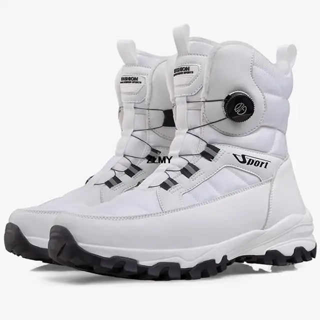 Bottes de neige chaudes pour hommes pour les aventures d'hiver