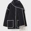 Dejavu Skarf Jacket - Stylish and Versatile Outerwear