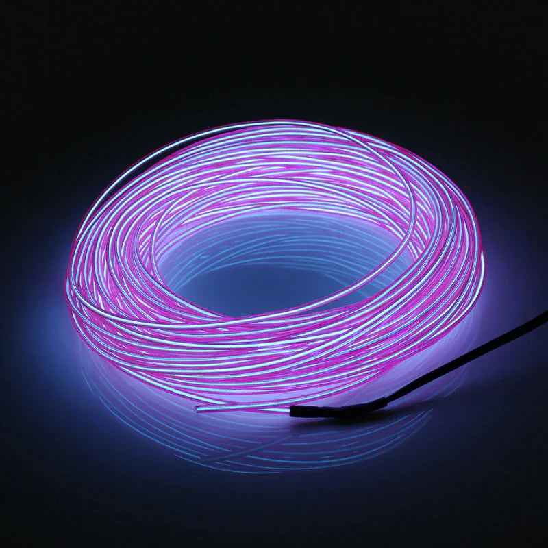 Guirlande lumineuse LED EL Neon avec contrôleur