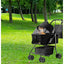Poussette pour chien 2 en 1 pliable avec transporteur amovible