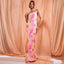 Elegant Slim Fit Dress with Bow Detail